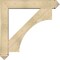 Ekena Millwork Westlake Arts and Crafts Rough Sawn Bracket w/ Offset Brace, Douglas Fir, 8"W x 44"D x 44"H BKT0806X44X44WTL03RDF - alternate 2